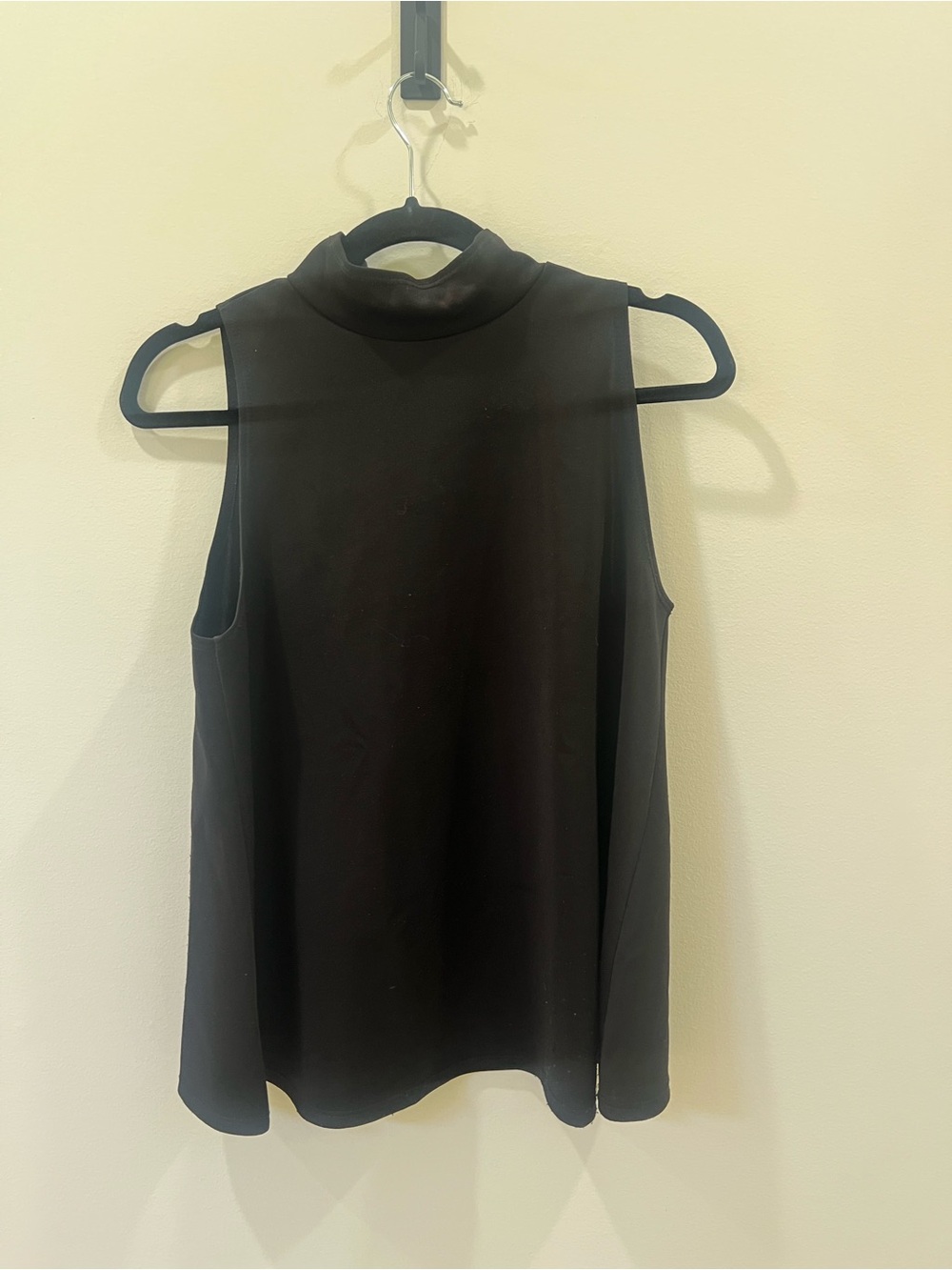 Nasty Gal Black Sleeveless Mock Neck Camisole